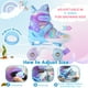 thumbnail image 5 of Patines Gingili Life ajustables con iluminación para niñas de 3 a 12 años, 5 of 7