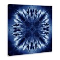 thumbnail image 3 of Stupell Industries Modern Tie Dye Mirrored Shapes Canvas Art, 36 x 36, by El Perkin, 3 of 8