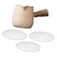 thumbnail image 4 of Tetera de cerámica Tetera tradicional china Teteras de porcelana Incluye 3 teteras Blanco, 4 of 9