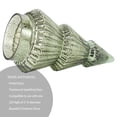 thumbnail image 3 of Better Homes & Gardens 10‘’  Decorative Tabletop Christmas Tree in Mercury Ribbed Green Glass, Small, 3 of 12
