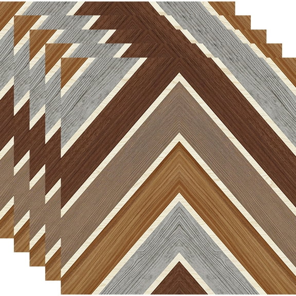Raindrops  5 Pcs Floor Stickers Peel and Tile Office Decor Laminate Flooring Wallpaper Waterproof