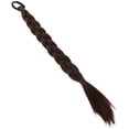 thumbnail image 3 of Extensiones de cabello largo y recto sintético cola de caballo trenzada extensión de cola de caballo, 3 of 6