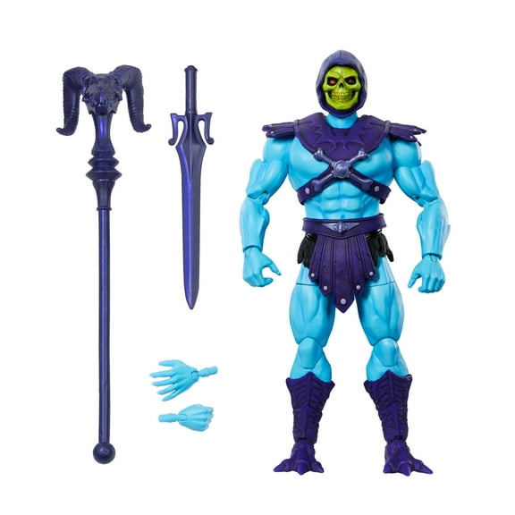 Masters of the Universe Masterverse Vintage Collection Skeletor MOTU Action Figure with Sword