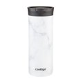 thumbnail image 1 of Contigo Huron 2.0 Couture Stainless Steel Travel Tumbler, Vacuum-Insulated Metal Tumbler for Coffee and Tea with Leak-Proof Lid, White Marble, 20 oz, 1 of 5