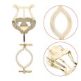 thumbnail image 1 of unbranded Porta Partituras Dorado Para Y Oboe Portátil Para Bandas Y Ensayos, 1 of 8