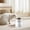 White, variant on Dnogom Elevated Shallow Pet Bowl, Whisker Fatigue Relief Food & Water Bowl with Non-Slip Base for Cats & Small Dogs