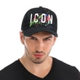 thumbnail image 2 of Gorra de béisbol ICONS Anime para hombre, gorra deportiva Snapback H 57-59 cm, 2 of 2