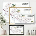 thumbnail image 4 of Designart 'Blossoming Cherry Tree and Birds' Traditional Framed Canvas Wall Art Print, 4 of 5