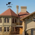 thumbnail image 3 of Stainless Steel Elephant Weathervane For Garden And Home Decor, 3 of 5