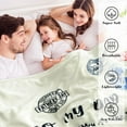 thumbnail image 3 of LHSHID Be Strong & Courageous Throw Blanket Scripture Blanket with Healing Caring Faith Prayer Religious Gifts for Women Christian Bible Verse Throw Blanket 50x60in, 3 of 6
