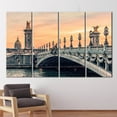 thumbnail image 4 of Paris Landscape Wall Art, View Printed Canvas, Landscape Poster, Alexandre III Bridge, Paris Travel Canvas Art, Sunset In Paris Canvas Art, Canvas Wall Decor - 3P-Gallery Wrapped, 4 of 9
