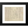 thumbnail image 2 of Archibald Willard 18x14 Black Modern Framed Museum Art Print Titled - Sketch - News from the Army (1800s), 2 of 5