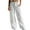 03 White, variant on Women's Jeans , Fashion Women's Spring/Summer Large Pocket Zipper Button Tight Pants On