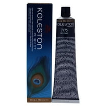 Koleston Perfect Permanent Creme Haircolor - 7 75 Medium Blonde-Brown Red-Violet by Wella for Unisex - 2 oz Hair Color