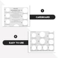 thumbnail image 3 of 2 Pcs Ring Measuring Card Board Ring Jewelry Cardboard Sheets Jewelry Rings Measure Tool Ring Sizer Measuring Ruler Ring Measuring Gauge Ring Size Tools Usa Rings Size, 3 of 5