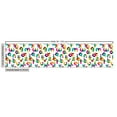 thumbnail image 3 of Ambesonne Geometric Fabric by the Yard Upholstery, Colorful Latin Letters, 5 Yards, Multicolor, 3 of 5