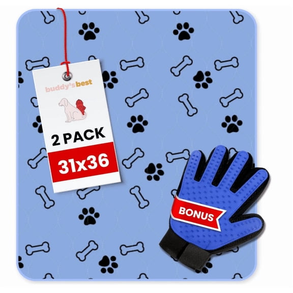 Tapetes Entrenadores Lavables para Perro Buddy's Best 4 Pack
