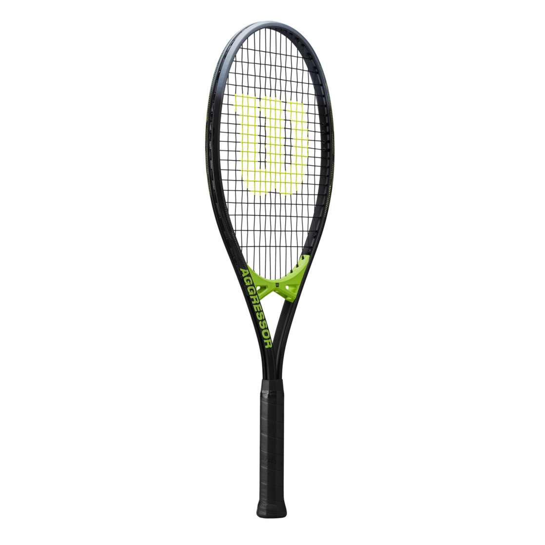 Wilson Aggressor Adult Tennis Racket Black/Green photo 2