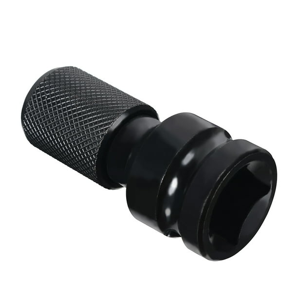 Adaptador de llave de impacto eléctrica de 1/2 pulg. con vástago hexagonal de 1/4 pulg. para llave eléctrica Convertidor de mandril de liberación rápida