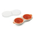 thumbnail image 2 of BPA Free Microwave Double Cup Perfect Eggs Poacher, 2 of 6