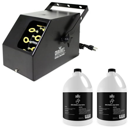 Chauvet DJ B-250 Bubble Machine + (2) Gallons Fluid/Juice BJU B250