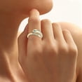 thumbnail image 4 of WIFKLSIIPG Bague Ouverte Cool Unisexe Mode Hop Bague d'Index Style Froid Bague de Couple, 4 of 5