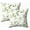 Muiti 17, variant on Set of 2 Watercolor Leaf Pattern White Background Throw Pillow Covers 18X18 Inch Decorative Pillow Cases for Couch Bedroom Living Room