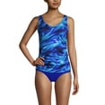 thumbnail image 3 of Lands' End Women's Chlorine Resistant Adjustable Underwire Tankini Swimsuit Top, 3 of 3