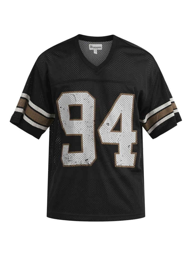 No Boundaries Men's Mesh Short Sleeve Jersey XS to 5XL V-Neck