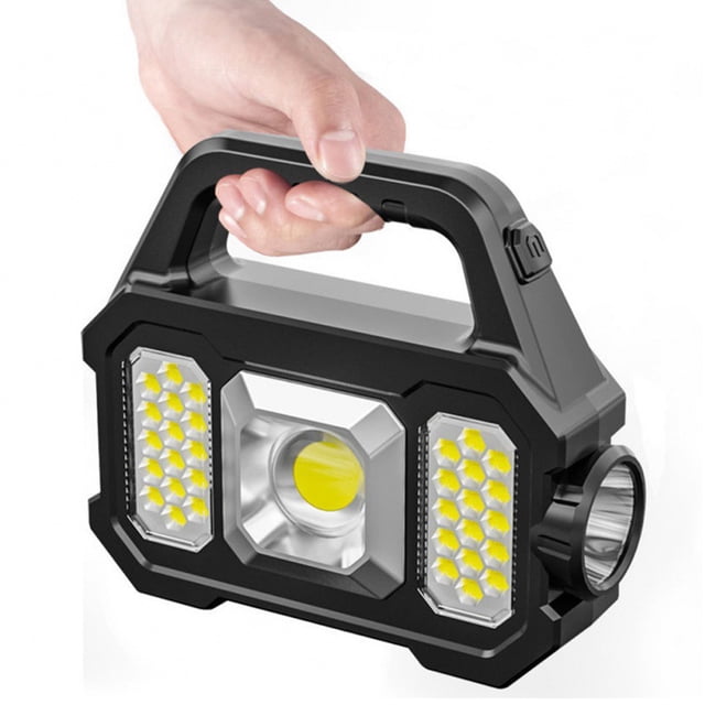 Linterna solar para campamento, banco de energía, 1200 mAh, reflector portátil luz lateral LED Ndcxsfigh Para estrenar