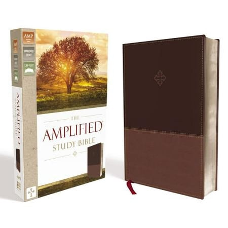 Amplified Study Bible, Imitation Leather, Brown (Best Amplified Bible App)