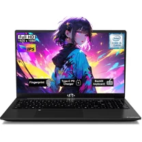 15.6" FHD Business Laptop: Intel 12th Core i5, 16GB RAM, 1TB SSD, 2-Year Warranty. Featuring Backlit Keyboard, Fingerprint Security , Fast 100W PD Charging-Black