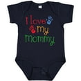 thumbnail image 3 of Inktastic I Love My Mommy Handprints Boys or Girls Baby Bodysuit, 3 of 5