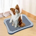 thumbnail image 3 of TISHITA Dog Toilet Pee Pad Removable with Urinary Column Keep Clean Washable Puppy Potty Cyan, 3 of 8