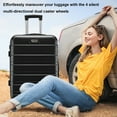 Xinwanna Suitcase, 3 Pcs/Set Suitcase Set Different Sizes Large Hard