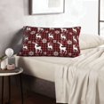 thumbnail image 6 of Balery Plaid Reindeer Snowflakes Bedding Queen Pillow Cases - Envelope Closure - Soft Brushed Microfiber Fabric - Shrinkage and Fade Resistant Pillow Cases-14"x20", 6 of 6