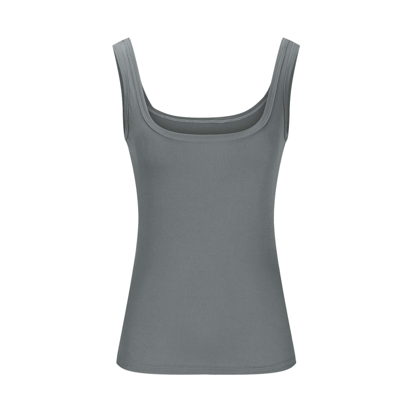 CiCiBird Women's Ribbed Tank Tops - Sleeveless, Color Block, Fitted Casual Blouses For Summer