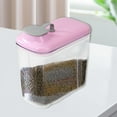 thumbnail image 1 of Contenedor Grande para Almacenamiento de Alimentos para Perros Yinane Cubo de almacenamiento 1.5L Rosa, 1 of 6