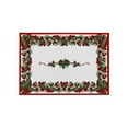 thumbnail image 2 of Rapeiae Christmas and V-alentine's Day Themed Placemats with Green Plants Decorations, 2 of 6