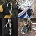 thumbnail image 4 of 2-pack Combination Padlocks, Combination Lock Security Weather Proof 4-digit Combination Padlock Outdoor, 4 of 5