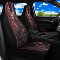 thumbnail image 2 of Uorisanigo Flag Deer Car Seat Covers for Women Waterproof Front Seat Covers Stretch Polyester Fabric Cover Anti Slip Car Accessories Universal Fit for Most Vehicle, 2 of 7