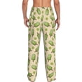 thumbnail image 3 of Xecao Kiwi Ice Cream Men's Straight Lounge Pajama Pants: The Ultimate in Comfortable Sleepwear, 3 of 9