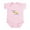Petal Pink, variant on CafePress - Hatched By Two Chicks Infant Bodysuit - Baby Light Bodysuit, Size Newborn - 24 Months