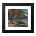 thumbnail image 2 of Władysław Majewski 13x12 Black Modern Framed Museum Art Print Titled - Forest on the Neman I, 2 of 5