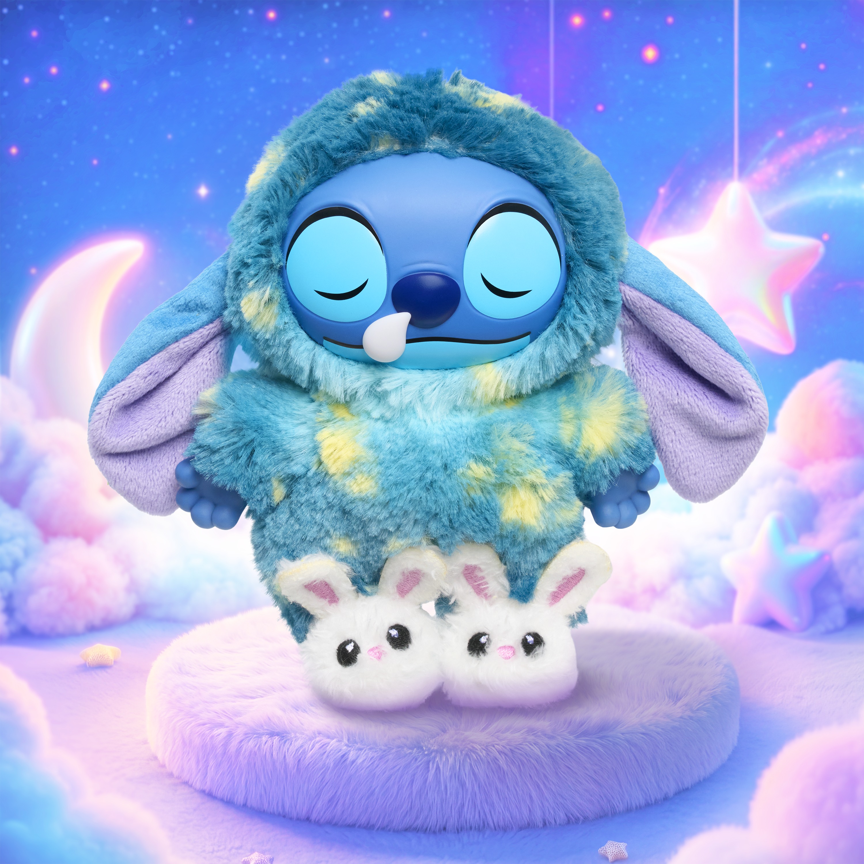 Happy Haul Disney Stitch Sleepy Stars Vinyl Plush Clip-On photo 2