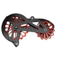 thumbnail image 3 of Rodillo de bicicleta Sistema de ruedas de polea de cambio de bicicleta de fibra de carbono ligero rodillo de guía de rodamiento de cerámica Irfora Rodillo de bicicleta, 3 of 7
