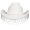 White, variant on Sparkling Cowboy Hat Tassels Crystal Wild for Bachelorette Party Disco Crystal Cowboy Hat Disco Hat for Actor Actress