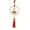 Red, variant on Tnarru Buddha Statue Car Pendant, Car Hanging Decoration, Feng Shui Decor Decorative Gift Rear View Mirror Pendant Dangling Ornament Red