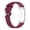Claret, variant on Soft Silicone Replacement Straps For Smartwatches Adjustable Sport Band