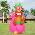 thumbnail image 1 of Sappy Tiki Flamingo inflable de 1,5 m para decoración LED para exteriores, 1 of 6